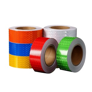 Ruban adhésif réfléchissant en PVC alvéolé imprimable, indéchirable, en gros, tailles personnalisables <span class=keywords><strong>pour</strong></span> camions, voitures, remorques - Product Image 6