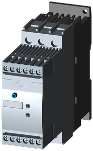 3RW4027-1BB04 ซอฟต์สตาร์ทเตอร์ 32A 15kW 400V 24VAC DC สกรูเทอร์มินัล มอเตอร์สตาร์ทเตอร์ IP20 - Product Image 1