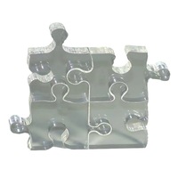 Puzzle en acrylique créatif personnalisable, personnalisation transparente, dessin animé, anime, étoile, périphérique, cadre photo, articles décoratifs, bricolage