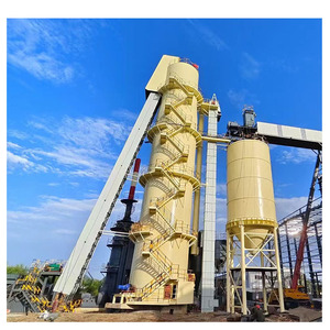 Kömür yakıtlı dikey şaft fırın <span class=keywords><strong>Silo</strong></span> 50tpd 100 ton az aktif kireç kullanımı kireç üretim hattı - Product Image 1