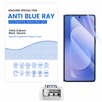 Máquina de Corte de Película Protectora de Pantalla HD para iPhone 15 16 17 Pro Max, con Hidrogel Anti Luz Azul y Protección UV, Personalizada para Venta Minorista