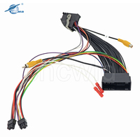 Adaptador de arnés de cableado de 16 pines para coche, decodificador de caja Canbus, Cable de alimentación de Radio Android