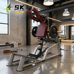 Máquina de Hack Squat SK-L53, <span class=keywords><strong>Prensa</strong></span> de Piernas y Hack Squat de 45 Grados con Carga de Discos para Gimnasios Comerciales y Entrenamiento de Piernas en Clubes - Product Image 3