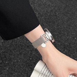 Nueva <span class=keywords><strong>correa</strong></span> de metal con hebilla magnética para <span class=keywords><strong>mujer</strong></span>, adecuada para <span class=keywords><strong>Huawei</strong></span> gt5/6watchgt4 <span class=keywords><strong>watch</strong></span> chain 5progt3/<span class=keywords><strong>2</strong></span> - Product Image 5