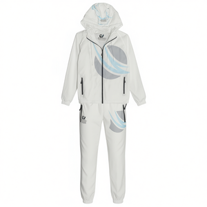 Custom Trainer Jacket Casual Windbreaker Blank Jogging Set Lightweight 2 Piece Set Sport Design Nylon <b>Tracksuit</b> for Men - Product Image 1