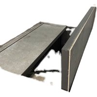 Porte d'accès dissimulée intérieure, trappe pliante sur mesure avec moteur robuste pour ouverture au sol du sous-sol