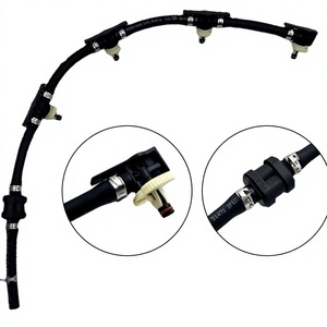 Tuyau de retour d'injecteur de carburant Hyundai Kia 314712F600 en caoutchouc noir pour usage automobile - Product Image 2