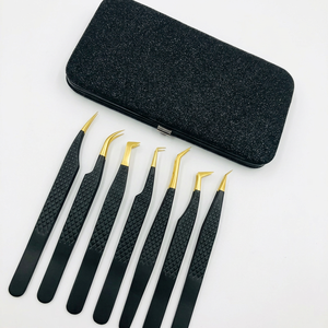 Estuche magnético de piel sintética PU de color ROJO de alta calidad TEEJAY para pinzas de pestañas, caja organizadora magnética para pinzas 89654 - Product Image 5