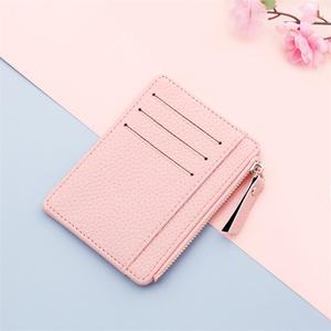 Sac à cartes ultra-mince pour femmes <span class=keywords><strong>porte</strong></span>-monnaie coréen Zip Bus étudiants <span class=keywords><strong>porte</strong></span>-<span class=keywords><strong>carte</strong></span> <span class=keywords><strong>bancaire</strong></span> avec poche à fermeture éclair - Product Image 5