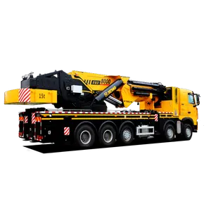 SQZ8000 180Ton Folding Arm Knuckle Truck Mounted Crane With Removable Counterweight