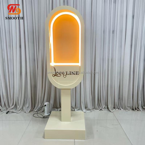 Fondo de Boda Personalizado SMOOTH con Función de Libro de Visitas de Audio, Diseño de Espejo de Hierro para Eventos - Product Image 2