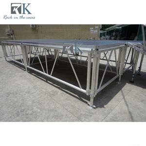 Adjustable Height Aluminum <b>Stage</b> Brace Detachable Strong Loading <b>Stage</b> - Product Image 6