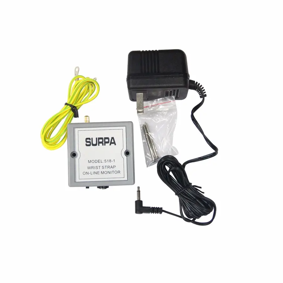 SURPA 518-1 High Quality Antistatic Wrist Strap Online Monitor/ESD Wrist Strap Testing Monitor Equipment/Online Test Monitor
