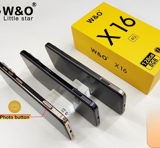 2025 W&O Original X16 Brand New Mobile Phone High-quality Cellphone 4G Smartphone