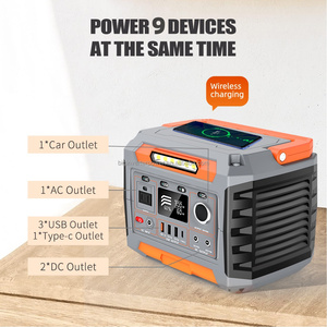 Generador Solar Mini de 300W, Fuente de Energía Ligera para Exteriores con Panel Solar para Camping, Picnic, Senderismo y Actividades al Aire Libre - Product Image 4