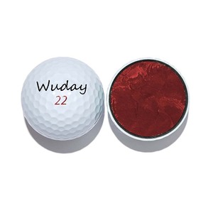 <span class=keywords><strong>Balle</strong></span> de <span class=keywords><strong>golf</strong></span> blanche personnalisée pour tournoi, avec revêtement en uréthane/surlyn, construction en trois parties, conforme USGA - Product Image 3