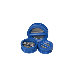 Válvula de Retenção Manual Tipo Borboleta para Água, Certificada CE, Tamanhos de Porta DN40-DN400, Conexões de Tubulação - Product Image 1