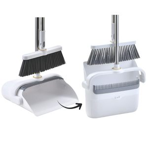 Ensemble balai et pelle magiques de haute qualité en matériau durable avec long manche - Product Image 3