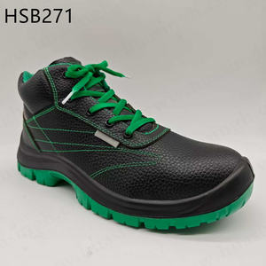 Stivali di Sicurezza HY per l'Industria Edile con Puntale in Fibra di Vetro, Isolati, <span class=keywords><strong>Blu</strong></span>/Verde/Rosso, S3 Unisex, Scarpe da Lavoro per Ingegneri HSB271 - Product Image 2