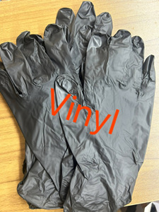 Vente en gros de gants de cuisine synthétiques jetables en <span class=keywords><strong>vinyle</strong></span> nitrile pour salon de tatouage gants de cuisine sans poudre en <span class=keywords><strong>vinyle</strong></span> et nitrile - Product Image 6