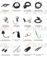 Antenne de navigation GPS active 1575,42 MHz bande L1 28dBi LNA avec connecteur FAKRA à clé, câble RG174, pour montage en télematique automobile