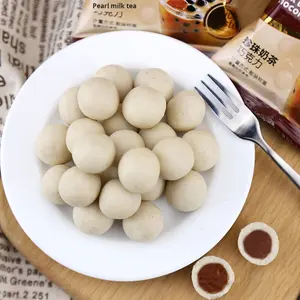 Snacks de célébrités sur Internet Thé au lait perlé Bonbons mous Chocolat à la cassonade avec biscuit Chocolat blanc - Product Image 3