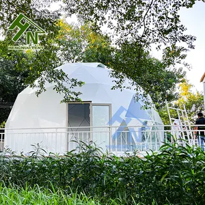 Lujo Glamping Igloo Hotel Tiendas de campaña 6M 7m 8M Family Living Dome Tiendas para observar las estrellas y acampar al aire libre