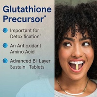 Comprimés NAC de désintoxication du foie personnalisés Capsule de L-Glutathione Chardon-Marie Supplément de foie de sélénium