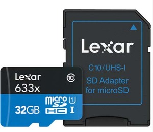 Carte SD <span class=keywords><strong>Lexar</strong></span> Micro128 Go 32 Go 64 Go 256 Go 512 Go Cartes mémoire A1 A2 Classe 10 Carte flash TF <span class=keywords><strong>633X</strong></span> - Product Image 4