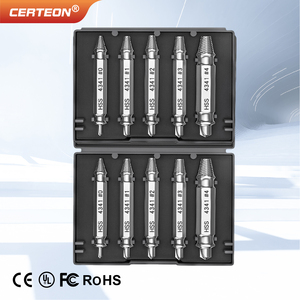 Set Estrattori <span class=keywords><strong>Viti</strong></span> Rotte Strumento Rimozione HSS Spirale Scanalatura Diritta Punta Sinistra <span class=keywords><strong>Estrattore</strong></span> Bulloni - Product Image 1