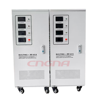 Stabilisateur de tension automatique triphasé 220V 380V AC SVC en cuivre, série TNS, 30 KVA, régulateur de tension AVR pour générateur