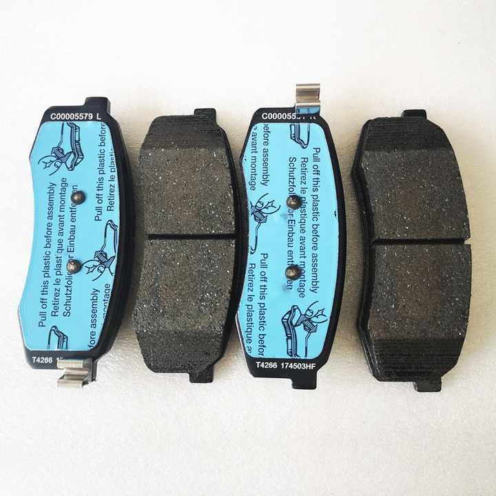 Original C00005580 C00013531 Rear Brake Pads For LDV Maxus V80 