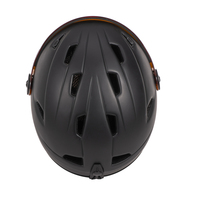 Masque de ski photochromique polarisé anti-buée avec verres UV400, compatible casque, pour sports de neige, hommes, femmes, jeunes et adultes