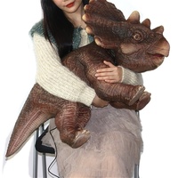Cadeau de noël Réaliste Animatronique Mobile Dinosaure Marionnette