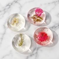 Savon artisanal aux fleurs séchées naturelles, glycérine transparente, huile essentielle botanique, hydratant, soin nettoyant pour le visage, le corps et le bain