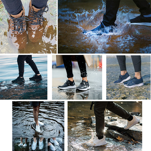 Custom Trekking Hiking Shoes Outdoor <strong>Waterproof</strong> Winter High Top Hunting Mountain Climbing Sneakers Boots for Men <strong>Trainers</strong> - Product Image 3