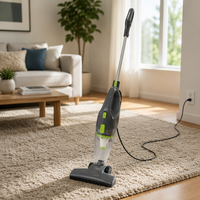 Aspirateur balai sans fil 2-en-1, technologie cyclonique, filtre HEPA lavable, aspiration 101-120 AW, autonomie 61-90 min, portatif