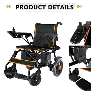 Scooter électrique sécurisé, batterie au plomb-acide 24V, <span class=keywords><strong>guidon</strong></span> réglable, frein électrique pour personnes âgées - Product Image 1