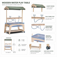 Ensembles de jeu sensoriels personnalisés pour l'eau et le sable, équipements d'activités extérieures pour enfants, Montessori, maternelle, garderie, école maternelle, Reggio
