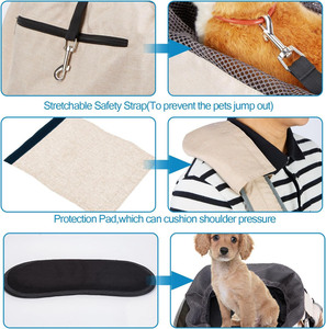 Free Sample Custom Elegant Cotton Travel Accessories Adjustable Hamster Chinchilla Parrot Rucksack Hands Free <b>Carrier</b> Sling <b>Pet</b> - Product Image 2
