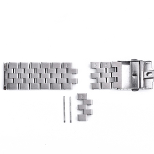 Bracelet de montre JAETIUM en acier inoxydable de haute qualité, type vis, avec fermoir, remplaçable, durable, en métal - Product Image 3