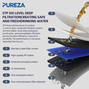 Máy thẩm thấu ngược Hệ thống lọc nước RO lọc nước dưới bồn rửa lọc cho nhà thẩm thấu inversa hệ thống lọc nước - Product Image 5