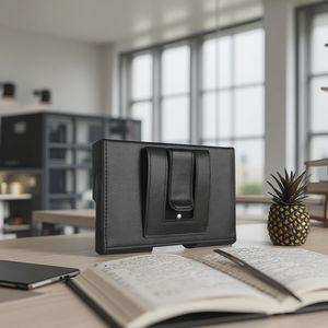 Étuis de téléphone portable <span class=keywords><strong>pour</strong></span> Microsoft Surface <span class=keywords><strong>Duo</strong></span> 2 Universal 4.7 à 5.5 pouces Housse en cuir véritable - Product Image 6