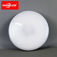 Nouvelle Lampe de Plafond LED UFO Ronde Blanche à Culot E27, 18W, 24W, 36W, 48W, en Plastique, Large Plage de Tension, 1CCT/WCCT, pour Éclairage Intérieur - Vente Chaude 2026