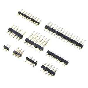 SMT DIP Pogo Pin Connector Pogopin Battery Spring Loaded Contact Test Probe Power Charge Header Pins 2.54 Grid
