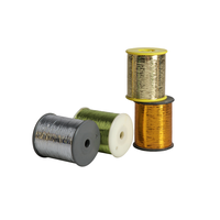 High Quality M-type Colorful Gold and Silver Thread PET Thread Metallic Fiber Yarn Polyester Yarn Metallic