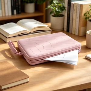 Nuevo Bolso de Mano de Silicona para Mujer, Gran Capacidad, Estilo Minimalista, con Cierre de Cremallera, para Uso en Exteriores - Product Image 1