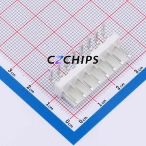 VH-8AWT Wire-to-Board Pin Header Bent Lead Through Hole,P=3.96mm Connector 1x8P 3.96mm Right Angle Insert 8P - Product Image 1