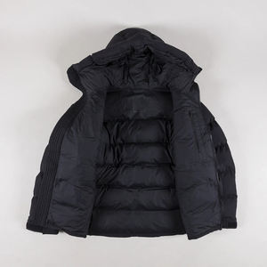 Veste en duvet d'oie blanc de qualité supérieure pour homme, 800 grammes de puissance de gonflage, certifiée RDS, poids de rembourrage 90-150 grammes, légère et chaude, noire - Product Image 2