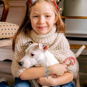 <span class=keywords><strong>Pulsera</strong></span> de dijes navideños de moda, estilo <span class=keywords><strong>Pandora</strong></span>, con hombre de jengibre, guantes azules y calcetines, para mujer, regalo, venta al por mayor, personalizada - Product Image 4
